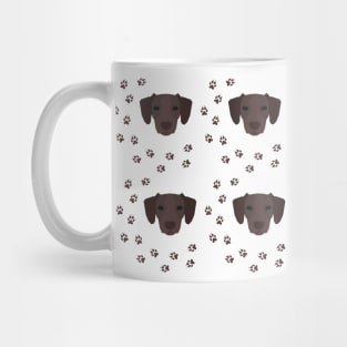 German Shorthaired Pointer Dog Breed Pattern Mug